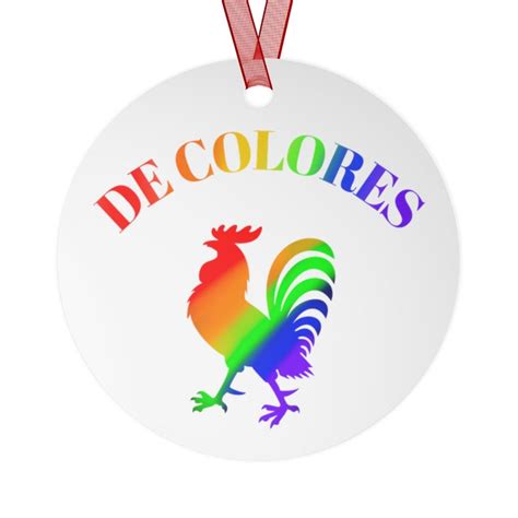 De Colores Custom Cursillo Ornament Christmas Decor To Celebrate Your