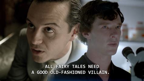 Every Fairy Tale Needs A Good Old Fashioned Villian Sherlock Poster