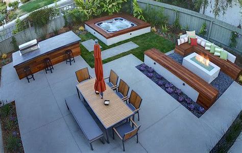 Nice Modern Outdoor Kitchen Designs With Beautiful Dining Areas