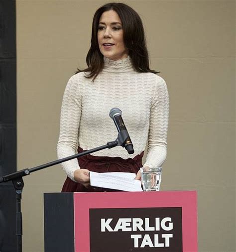 Crown Princess Mary Participated In The Mary Foundations Loving