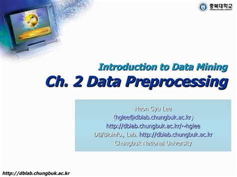 Data Preprocessing Ppt