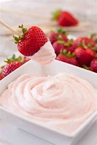 Marshmallow Cream Fruit Dip Recipe