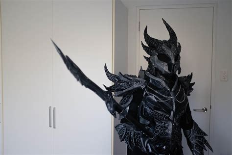 Daedric armor from Skyrim - My first cosplay : gaming