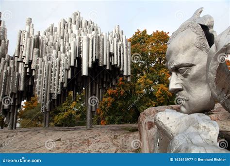 Sibelius Monument In Sibelius Park Helsinki Finland Editorial