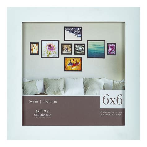 White Gallery 6x6 Frame By Gallery Solutions® Picture Frames Photo