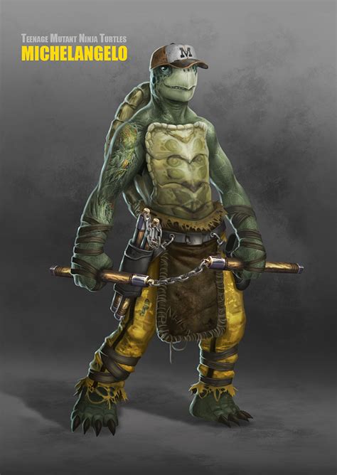 Awesome Teenage Mutant Ninja Turtles Character Designs