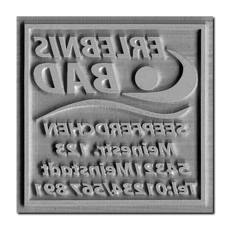 Rubber Stamp Plate Self Inking Uk