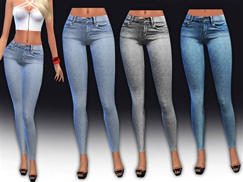 Diesel Slim Fit Realistic Jeans The Sims 4 Catalog