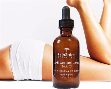 Anti Cellulite And Detox Body Oil 120ml Skin Safari Botanicals™