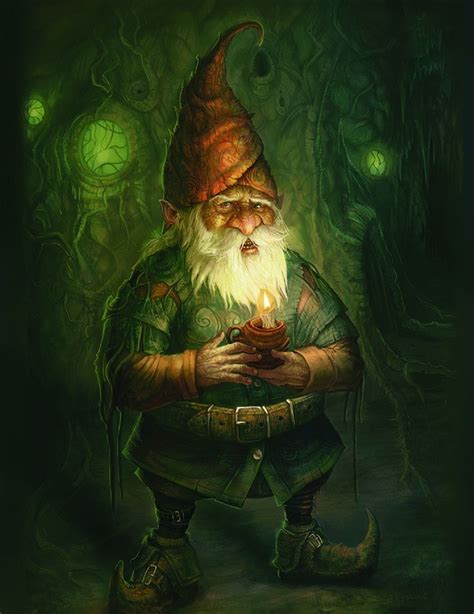 Gnome By Artemis Kolakis Fadas Bruxas Dragões