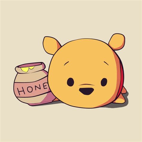 Honey Loving Bear By Colouredwolfe11 Winnie The Pooh Drawing Disney