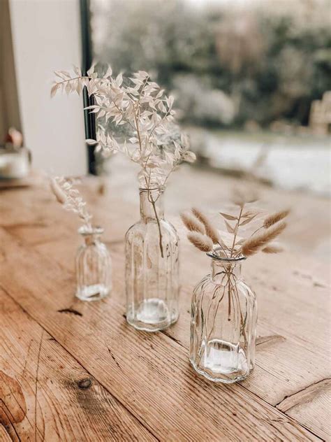 Vintage Glass Bottle Vases By The Wedding Of My Dreams
