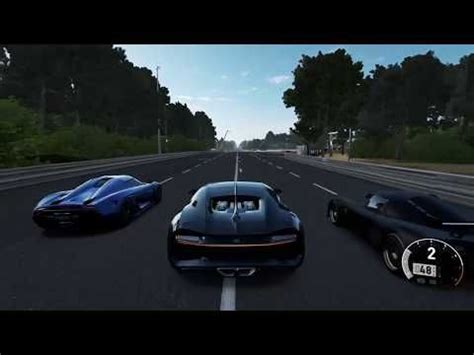 Forza Bugatti Chiron Vs Koenigsegg Regera Vs Ultima Gtr Youtube Koenigsegg Bugatti