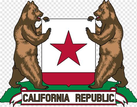 oso de la república de california bandera del escudo de armas de california oso mamífero