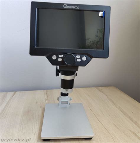 Cyfrowy Mikroskop Z 7 Calowym Ekranem Lcd Grylewiczpl