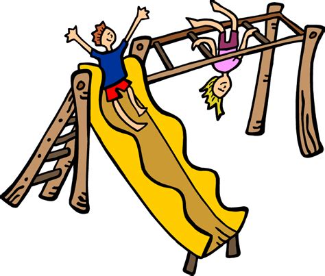 Kids On Playground Clip Art Clipart Best