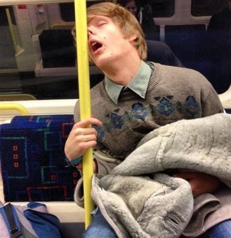 20 Hilarious Times People Were Caught Sleeping Page 3 Of 3 Readers Cave
