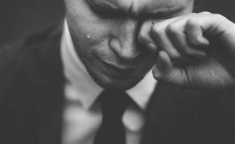 When A Guy Cries At The Thought Of Losing You What Does It Mean