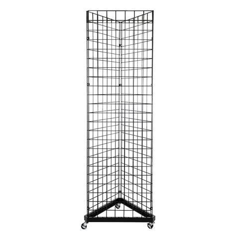 217x708 Grid Panel Iron Mesh Frame Grid Rack Display Stand 23pcs