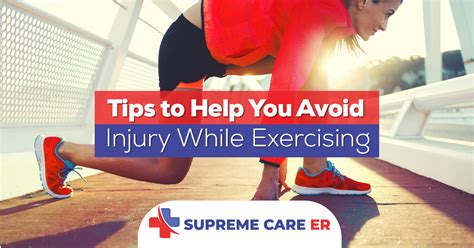 Exercise Injury Emergencies Supreme Care Er Fast