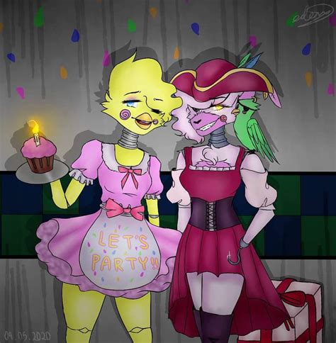 Toy Chica And Mangle Redraw Five Nights At Freddys Amino