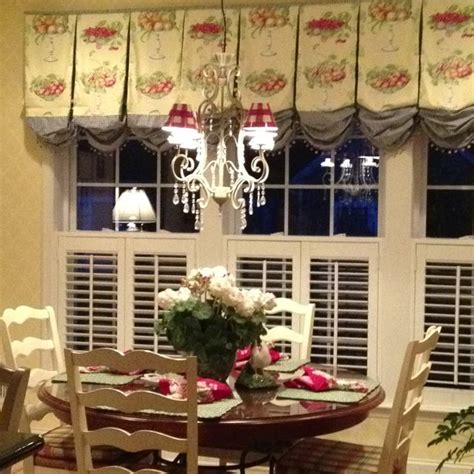 French Country Kitchen Window Treatments Country Window Treatments