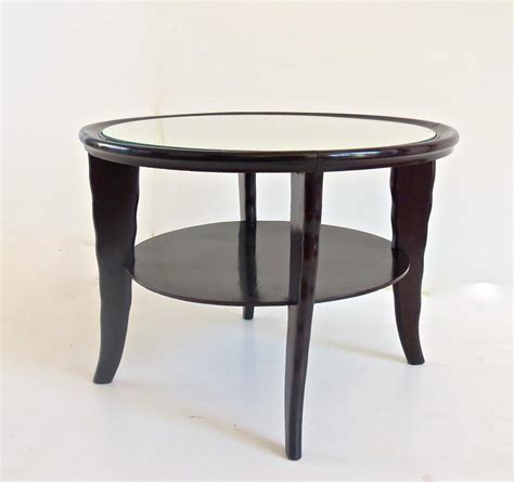 You can choose from our diamond crush tv units, diamond crush coffee tables, diamond crush sideboards and diamond crush console tables. Round Coffee Table Mirror Top Black Laquered Two-Tier ...