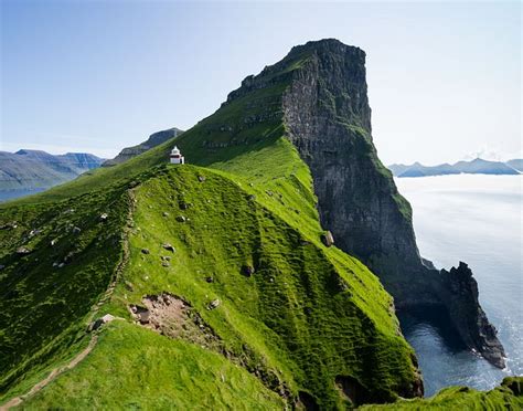 Kallur Lighthouse On Kalsoy Road Tripster