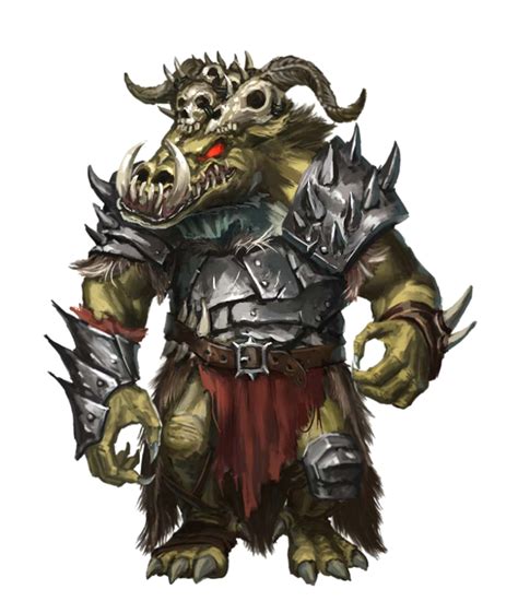 Pin On Monsters Humanoid Races Non Orc
