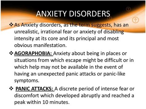 Anxiety Disorder Symptoms Diagnostic Criteria N Treatment