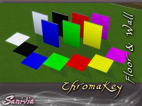 The Sims Resource Chroma Key Palette