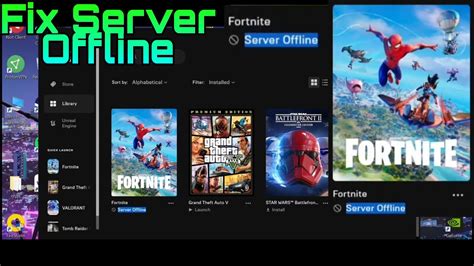 How To Fix Server Offline In Fortnite Chapter 3 Season 2 In Pc Epic