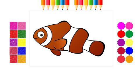 Coloring Videos For Kindergarten Drawing For Kids Easy Step By Step