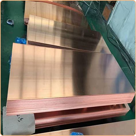 China Deoxidized Copper By Phosphor Sheet Factory And Manufacturers Buck