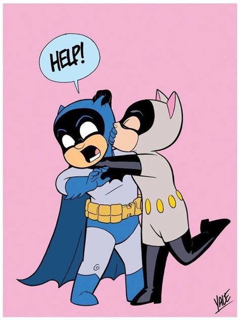 Catwoman And Batman Cute Best Couples Pinterest Artworks