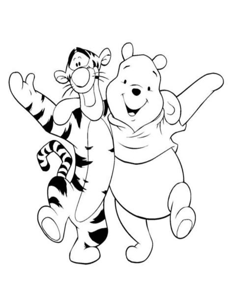 Winnie The Pooh And Friends Coloring Pages at GetColorings.com | Free
