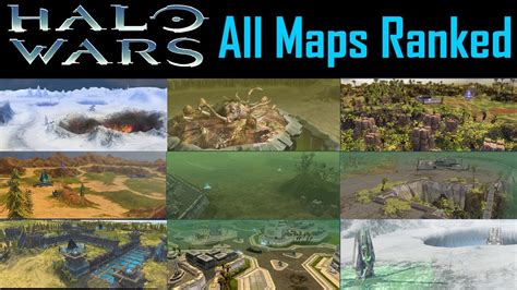 All Halo Wars Maps Ranking And Breakdown Youtube