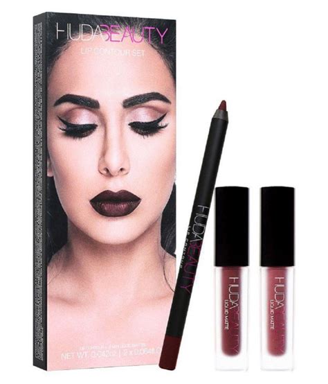 Huda Beauty Liquid Eyeliner Pink 200 Gm Pack Of 3 Buy Huda Beauty