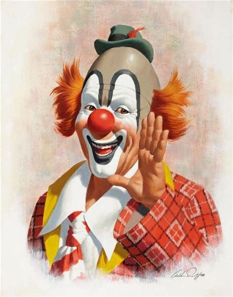 Arthur Saron Sarnofflove Happy Colorful Clowns Clown Pics Le