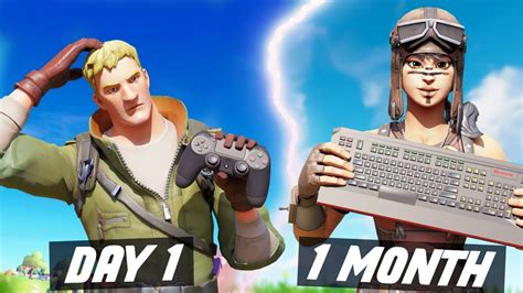 1 Month Ps4 To Pc Progression Controller To Keyboard And Mouse Fortnite