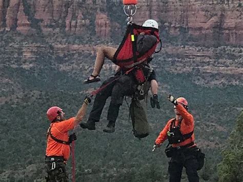 Unprepared Hiker Rescued From Mountain Near Sedona Across Arizona