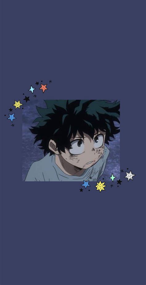 Downloaden Ästhetischesanime Profilbild Izuku Deku Wallpaper