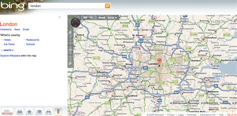 Bing Maps Hops The Pond Now In The Uk