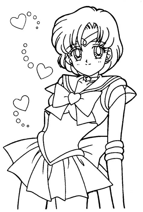 Print free coloring pages for kids and make your own coloring book for kids of all ages. Free Printable Sailor Moon Coloring Pages For Kids