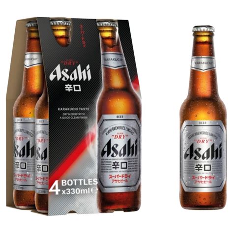 Asahi Super Dry Lager Beer Bottles Morrisons