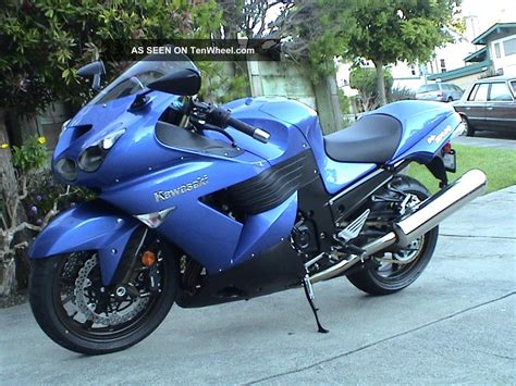 2006 Kawasaki Zx 14 Ninja Candy Plasma Blue