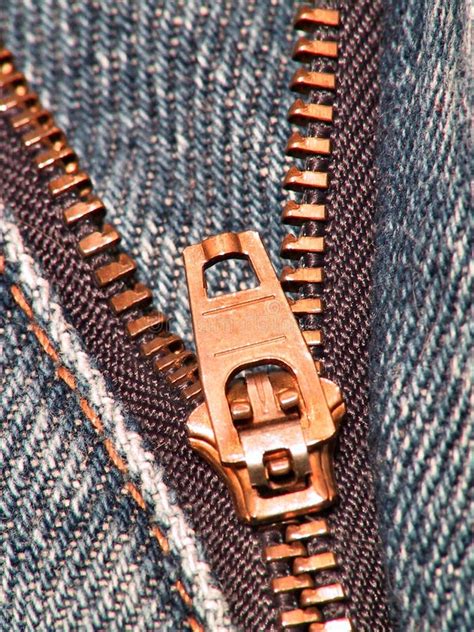 Zipper Jeans Close Up Stock Image Image Of Close Pant 132507