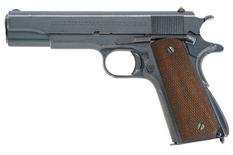 Colt Government Model 1911 Tagged Year 1942 Old Colt