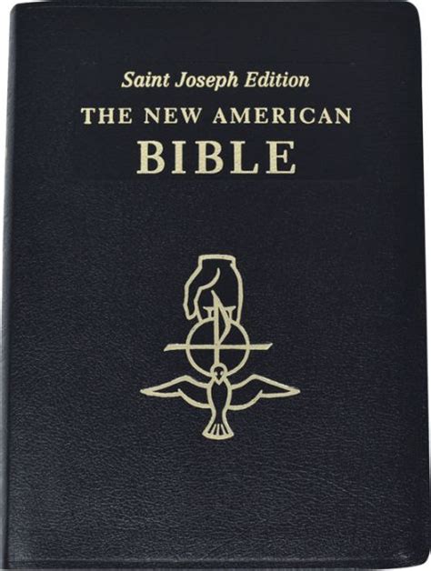 Saint Joseph T Bible Deluxe Full Size Print Edition New American