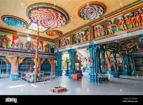 Interior Of The Sri Kailasanathar Swami Devasthanam Or Captains Garden